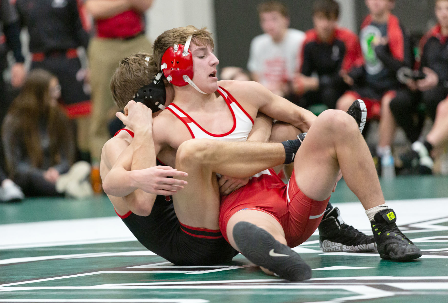 STA wrestling at Osage-Lorne Isler